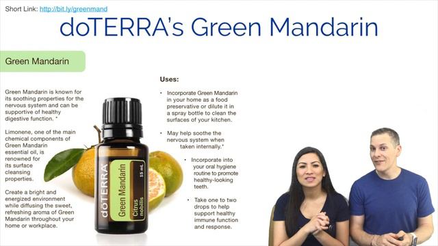 DoTERRA's New Green Mandarin