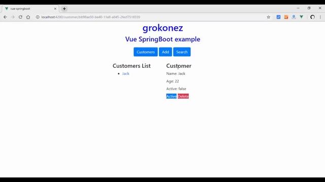 Vue js + Spring Boot example Spring Data Cassandra + RestApi CRUD example смотреть онлайн