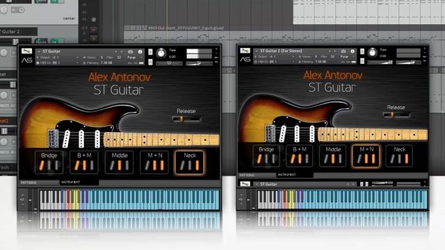 Kontakt Guitar Sample Library | Most realistic electric guitar VST sound смотреть онлайн