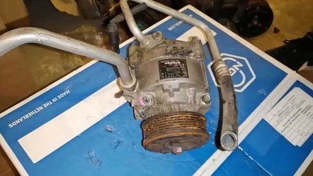 Компрессор кондиционера Mitsubishi 4B10/11/12