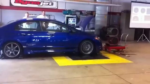 2008 Honda Civic Mugen Si Dyno смотреть онлайн
