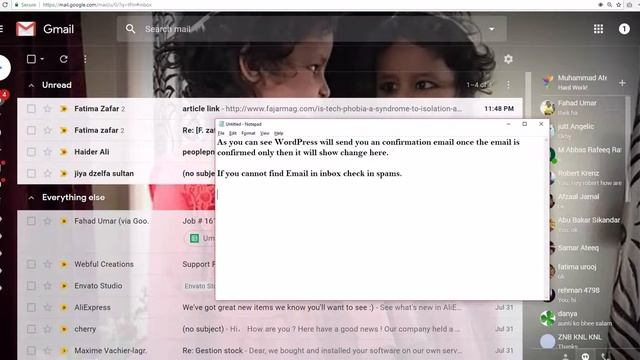 Change WordPress Email Address and Change WordPress User Email Address смотреть онлайн