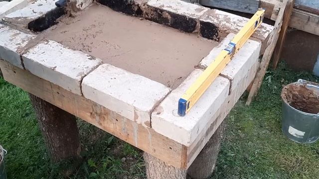 Мангал из кирпича