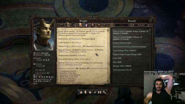 Pillars of Eternity - End Game Stats смотреть онлайн