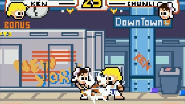 Street Fighter: The Beast is Unleashed - 8-bit Remix смотреть онлайн