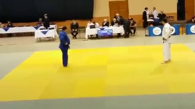 Дзюдо Абаев Давид в атаке! смотреть онлайн