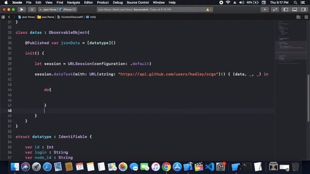 JSON Parsing in SwiftUI - Simple JSON Parsing In SwiftUI - How to Parse JSON In SwiftUI смотреть онлайн