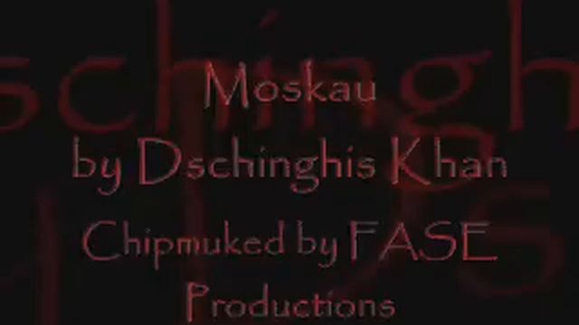 Moskau by Dschinghis Khan Chipmunked смотреть онлайн