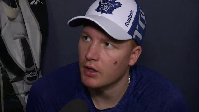 Maple Leafs Morning Skate: Frederik Andersen - December 22, 2016 смотреть онлайн