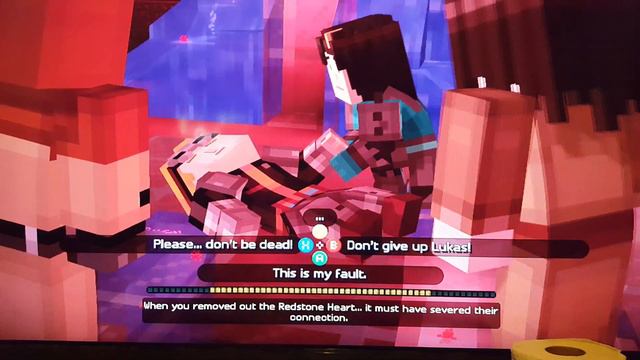 Cutest moment Minecraft story mode Lukas and Jesse смотреть онлайн