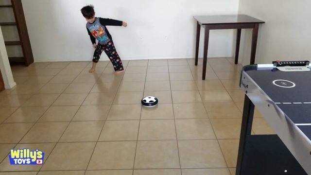 Hover Soccer Ball With LED Lights - Toy Review By Willy's Toys