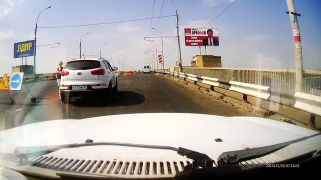 Volga vs Kia Sportage Астрахань Атятяшечка смотреть онлайн