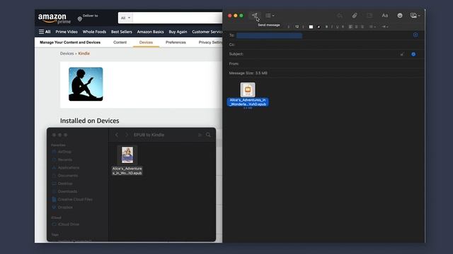 How to Send an ePub to a Kindle смотреть онлайн