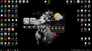 HTC Home виджет часов и прогноза погоды для рабочего стола Windows