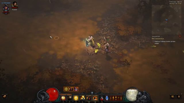 Летсплей Diablo 3: Reaper of Souls #4 — Акт 1. Гиблые поля смотреть онлайн