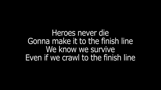 Skillet - Finish Line (Lyrics)