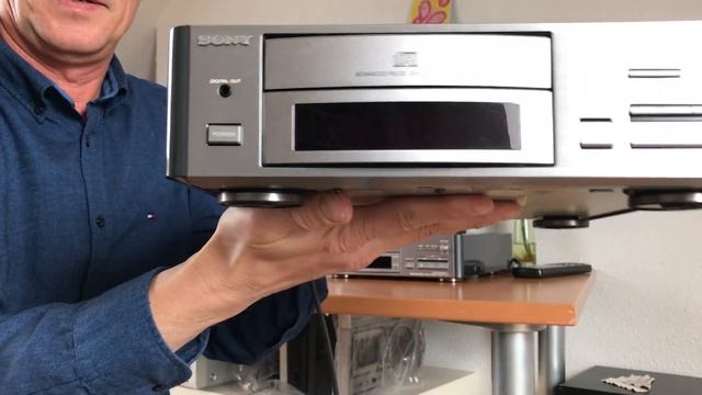 SONY CDP S-1 compact disc player golden era 90s смотреть онлайн