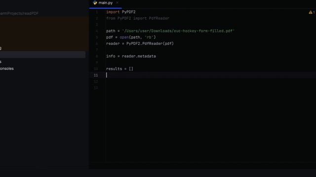 Read Form Field Data from a PDF using Python - Quick Start смотреть онлайн