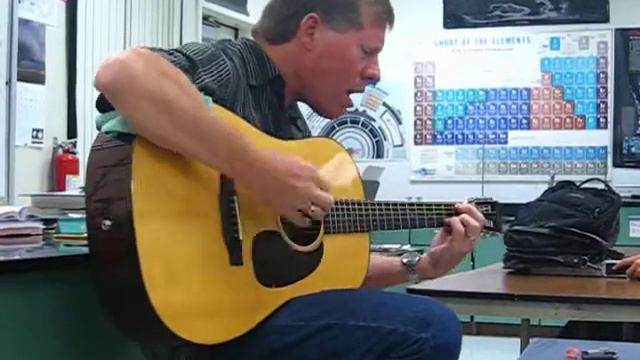 Doug Houser Singing During Physics Class [Neil Young] смотреть онлайн