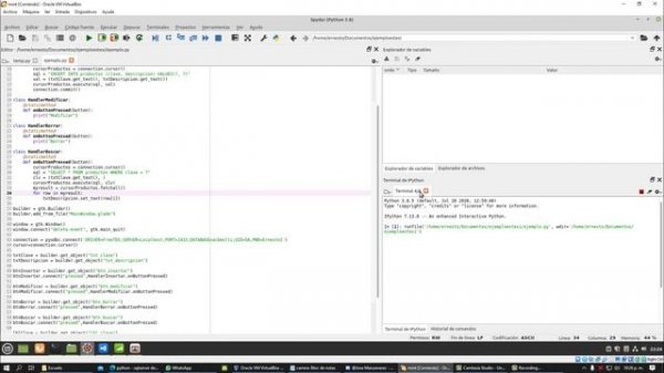 C# & Python on Dbeaver Sql Server