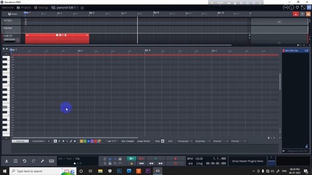 How do you get a piano roll in waveform? 11 waveform quick start midi editing смотреть онлайн