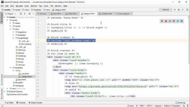 Урок 20.Пользовательские теги шаблона смотреть онлайн