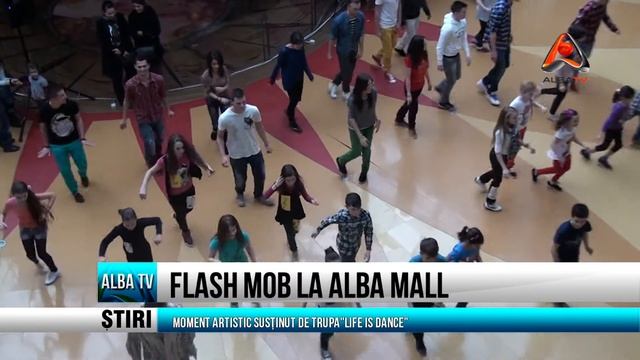 FLASH MOB LA ALBA MALL смотреть онлайн