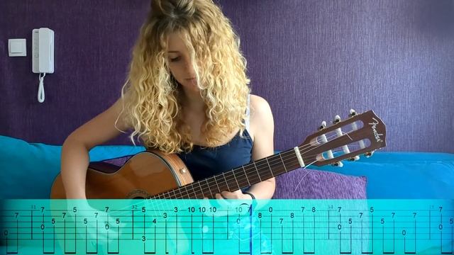 Cuban Dance - Fingerstyle Guitar Cover + TAB смотреть онлайн