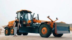 Обзор автогрейдера марки UMG модель ГС-14.02 от компании Сотранс