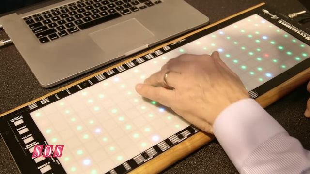 Roger Linn Design - LinnStrument MIDI Controller NAMM 2015 смотреть онлайн