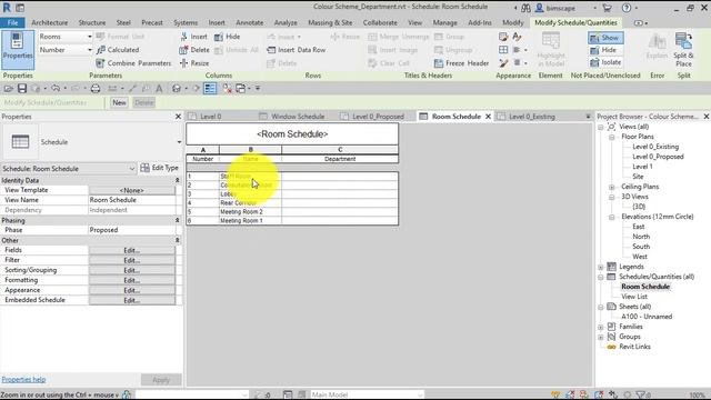Autodesk Revit: Colour Scheme by Department смотреть онлайн
