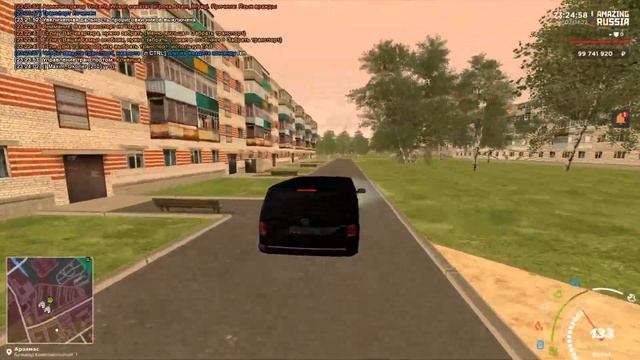 CRMP AMAZING RP -Test Drive Volkswagen Multivan (GTA CRMP) смотреть онлайн