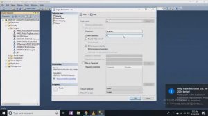 Easiest way to Change SQL Server Password in Management Studio