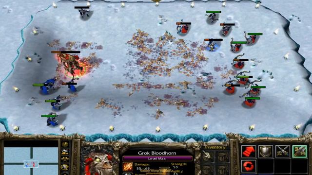 (HATA-T05-5000G) Mountain King vs Tauren Chieftain (Lv10 With Skills) Fully Upgrade 1080p смотреть онлайн