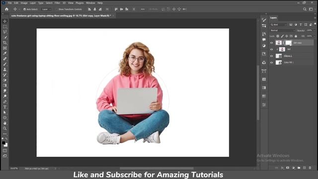 How to Create Circle Clipping Mask in Photoshop | Clipping Mask смотреть онлайн