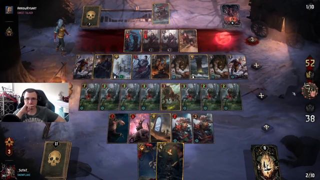 Смотрим квалы на Гвинт Опен №2. Топ 16. День второй смотреть онлайн