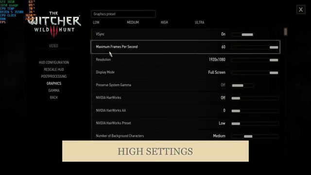 GTX 1650 | The Witcher 3 - 1080p All Settings! смотреть онлайн