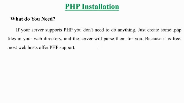 PHP 1 INTRODUCTION AND INSTALLATION IN HINDI смотреть онлайн