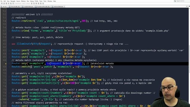 21. PHP. #4. Laravel - routing. 2/3 смотреть онлайн