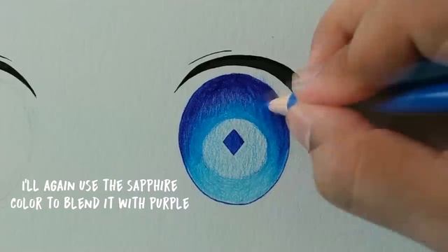 HOW TO COLOR ANIME EYES WITH CHEAP ART SUPPLIES смотреть онлайн