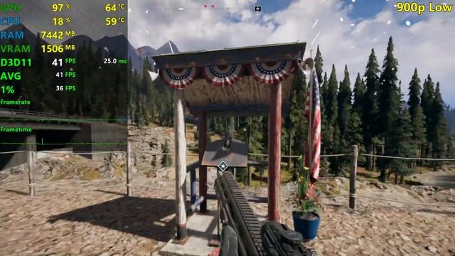 GTX 580 | Far Cry 5 - 1080p, 900p, 720p - 10 year old GPU смотреть онлайн