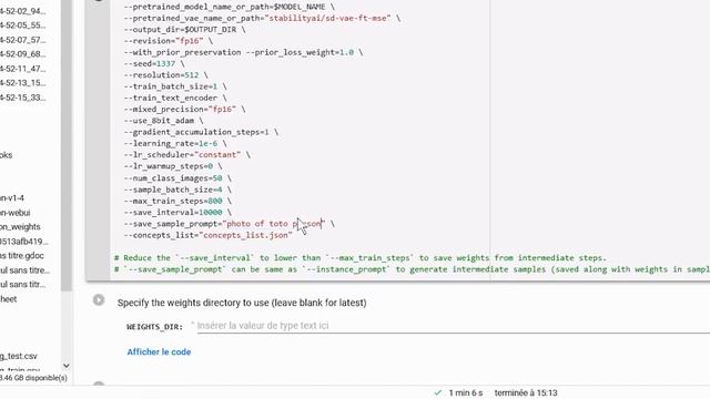 Tuto Dreambooth Stable Diffusion 1.5