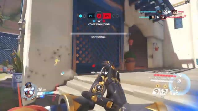 Overwatch Zenyatta gameplay смотреть онлайн