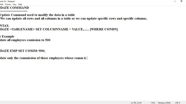 Oracle Tutorials | Introduction to DML Commands & Update Command in Oracle by Mr. Alok смотреть онлайн
