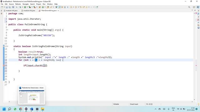 What is Palindrome ? |Important Question for Java interview | Java Developers смотреть онлайн