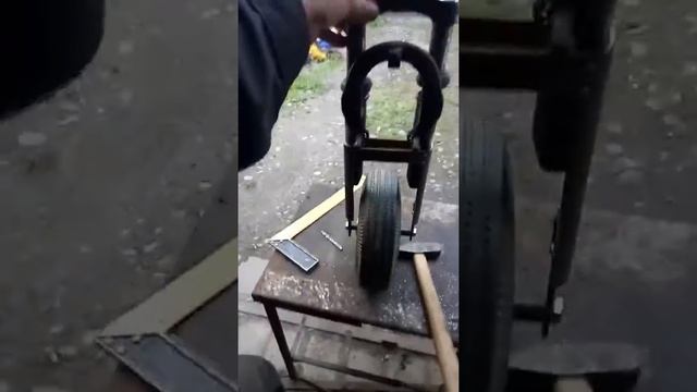 Вилка на мини байк