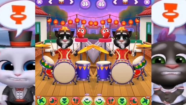 My Talking Tom 2/Poop Toilet ? Time / Ios , Android Gameplay Outfit7 #5