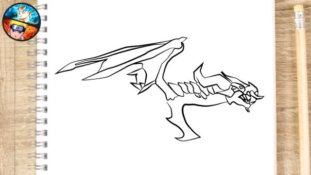 FREE FIRE DRAWING BLUE FLAME DRACO AK47 SKIN LVL 7 - HOW TO DRAW FREE FIRE - Gambar Free Fire смотреть онлайн