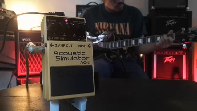Boss AC-3 Acoustic Simulator (Jumbo)(Pedal demo) 12/19/22 смотреть онлайн