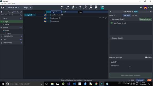 Aula 03 - Utilizando o GitKraken смотреть онлайн